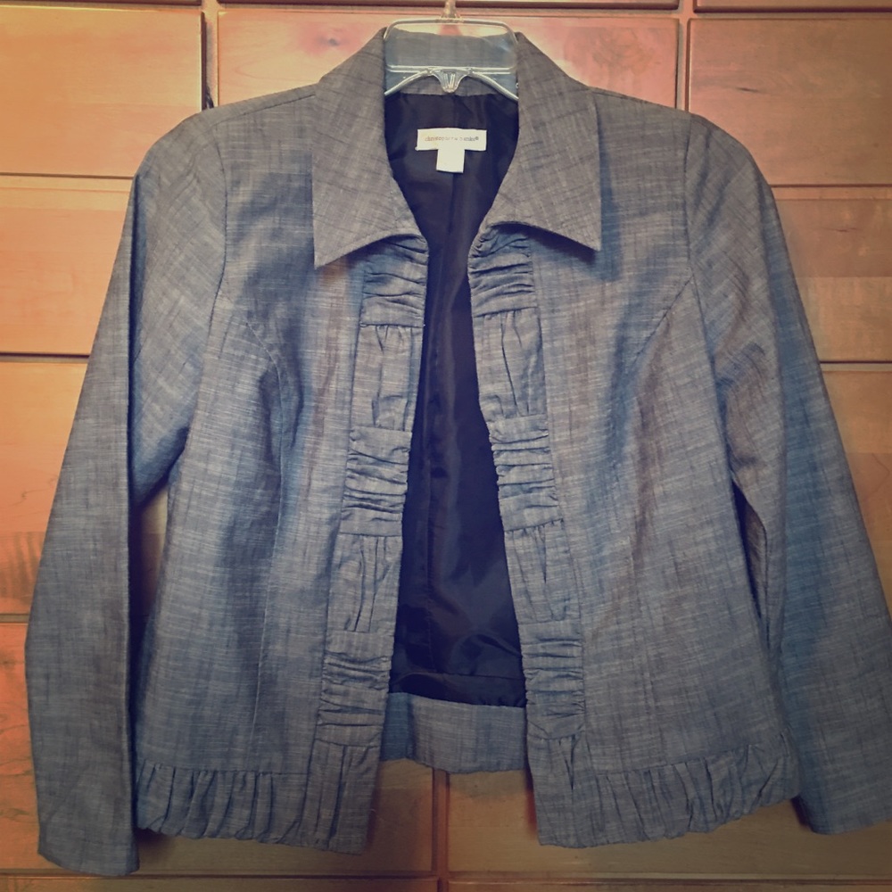 NICE Jacket, grey, size S, Christopher & Banks